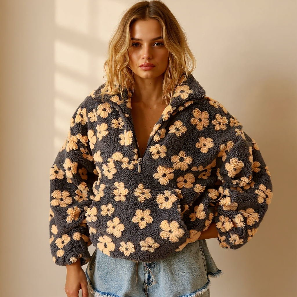 Daisy™ – Minkšta ir prabangi fliso megztinė