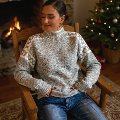 Zara™ – Žieminis megztinis su elegantiškais akcentais