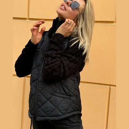 Vaiva™ | striukė su megztomis rankovėmis